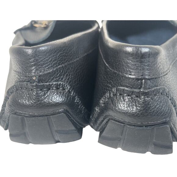 New Joseph Abboud All Leather Black Loafers Size 10 main image 4
